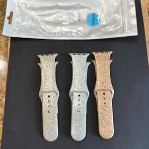 [3 Pack] Silicone Watch Bands - Compatible with
Apple Watch Bands 38/40mm